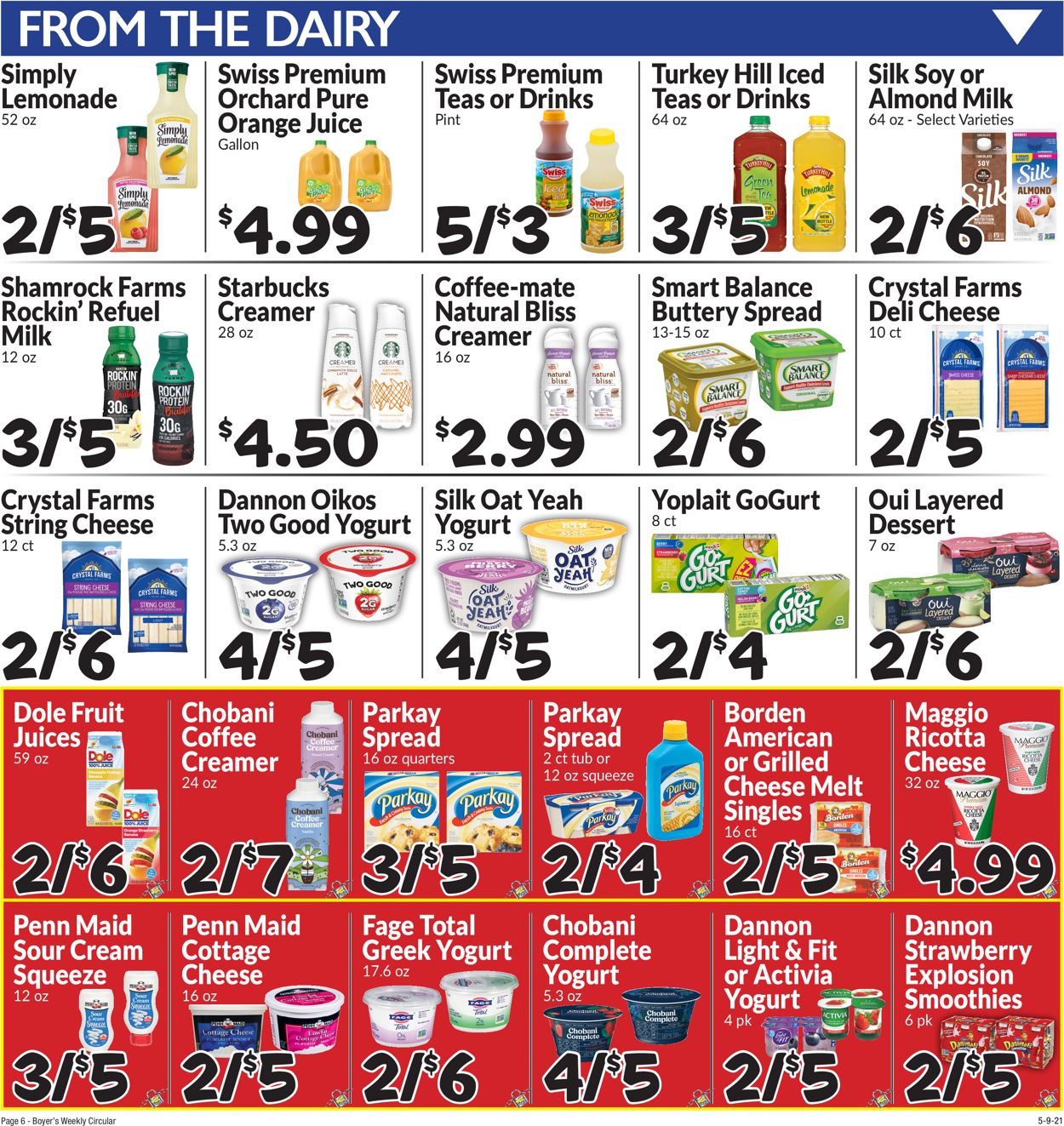 Boyer's Food Markets Weekly Ad Circular - valid 05/09-05/15/2021 (Page 9)