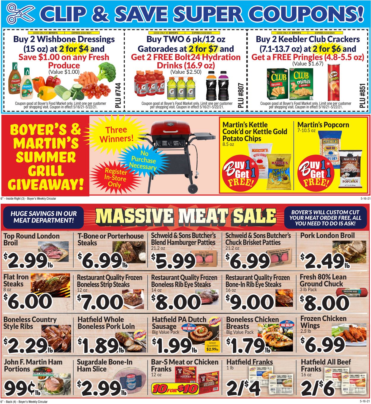 Boyer's Food Markets Weekly Ad Circular - valid 05/16-05/22/2021 (Page 2)