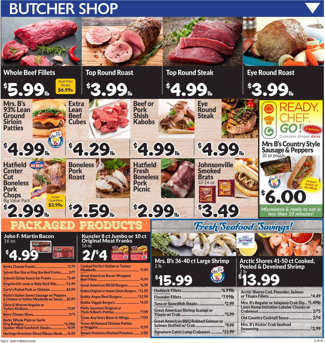 Boyer's Food Markets Weekly Ad Circular - valid 05/16-05/22/2021 (Page 4)