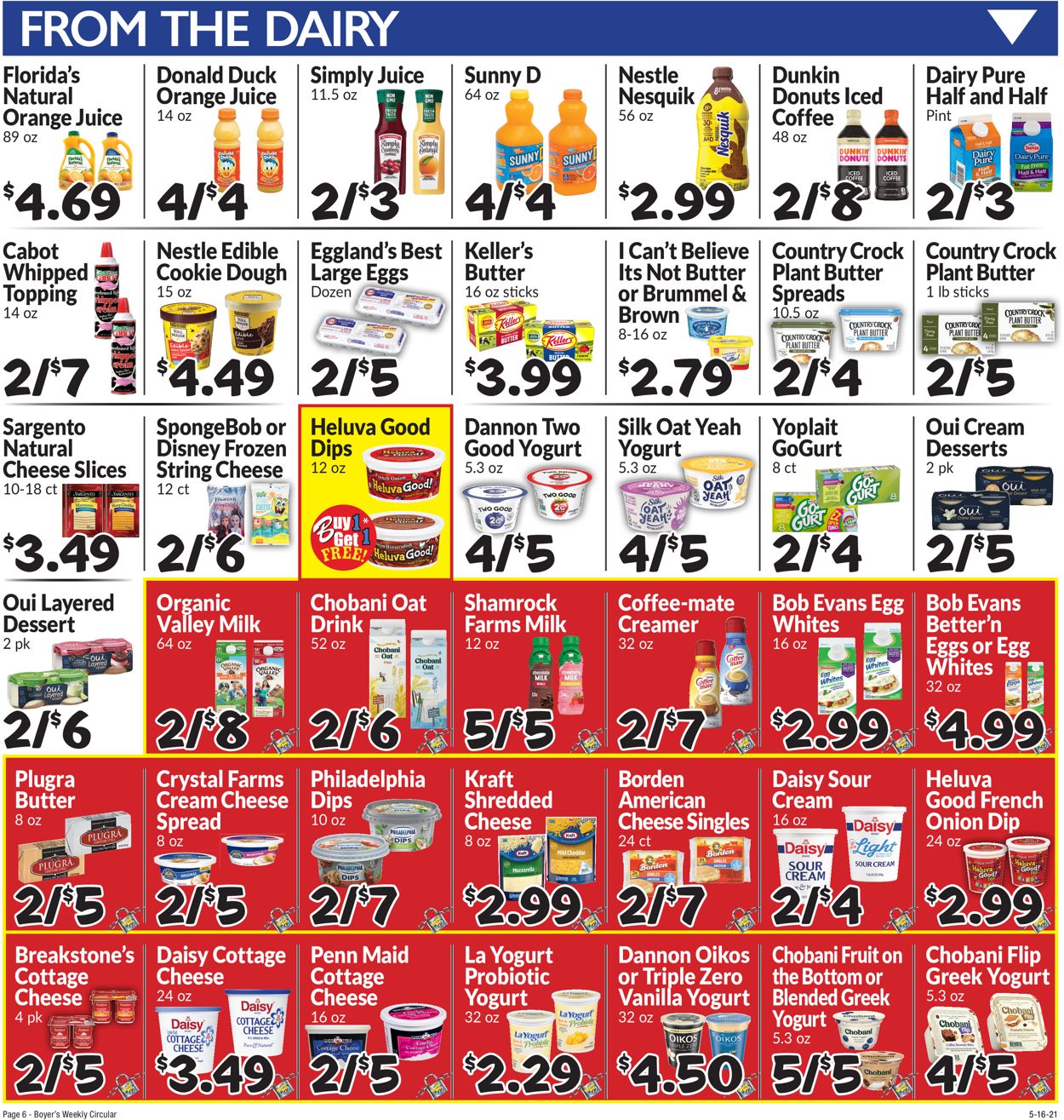 Boyer's Food Markets Weekly Ad Circular - valid 05/16-05/22/2021 (Page 9)