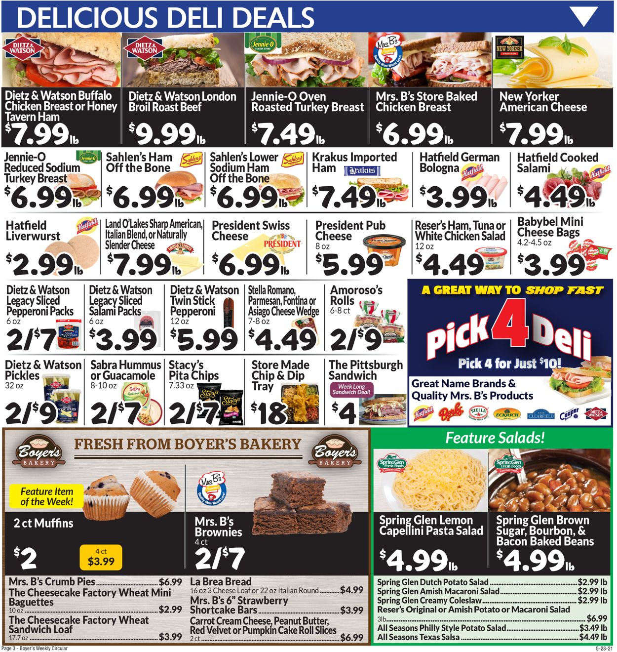 Boyer's Food Markets Weekly Ad Circular - valid 05/23-05/29/2021 (Page 5)