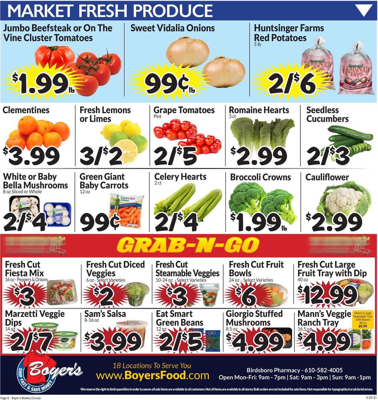 Boyer's Food Markets Weekly Ad Circular - valid 05/23-05/29/2021 (Page 11)