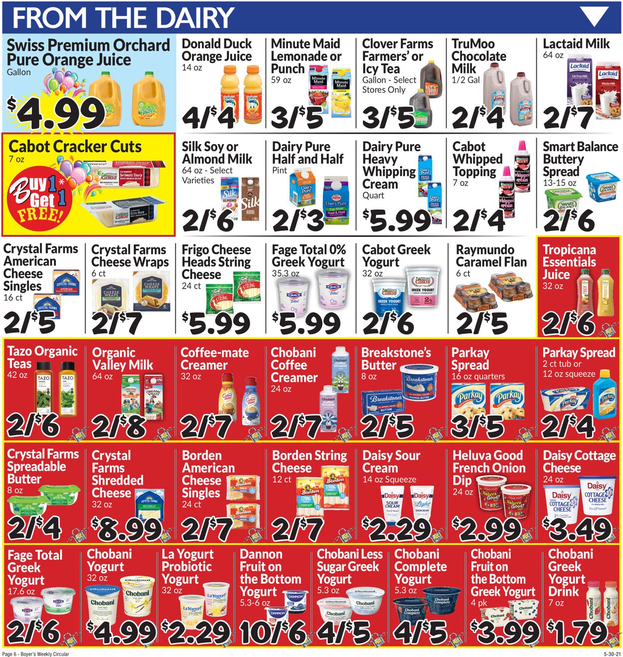 Boyer's Food Markets Weekly Ad Circular - valid 05/30-06/05/2021 (Page 9)