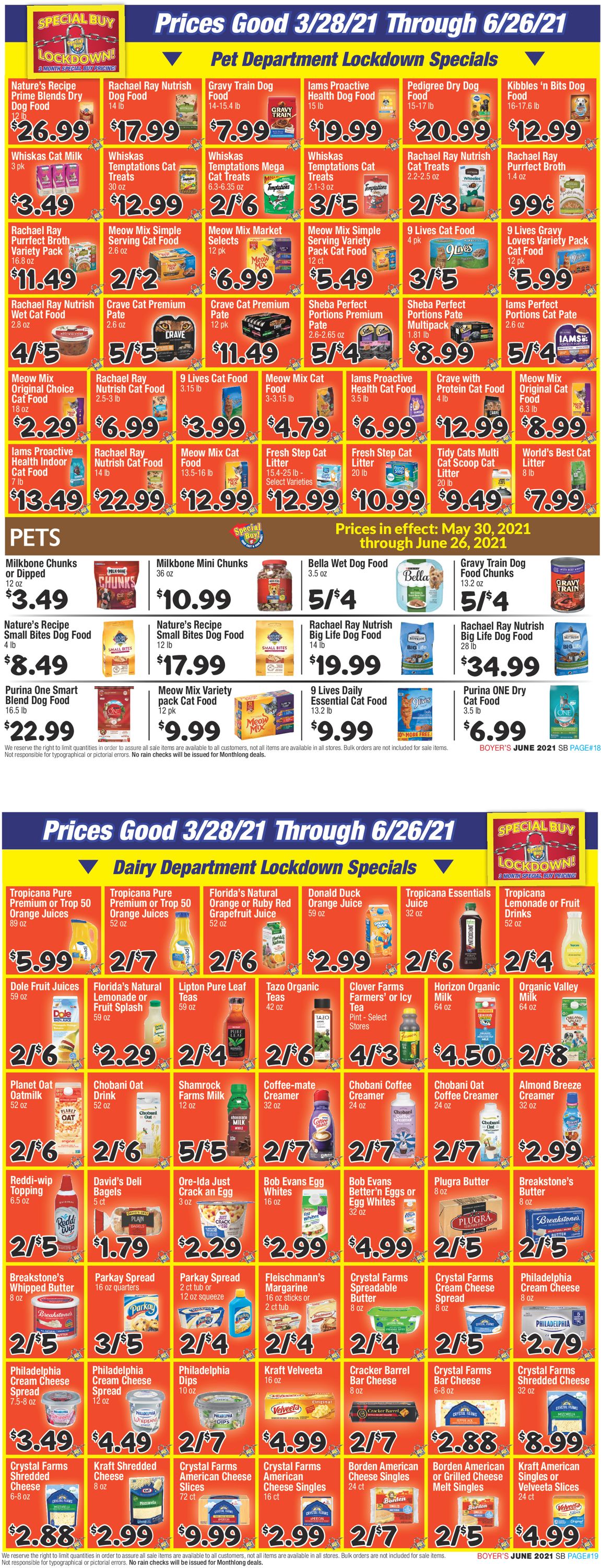Boyer's Food Markets Weekly Ad Circular - valid 05/28-06/26/2021 (Page 10)