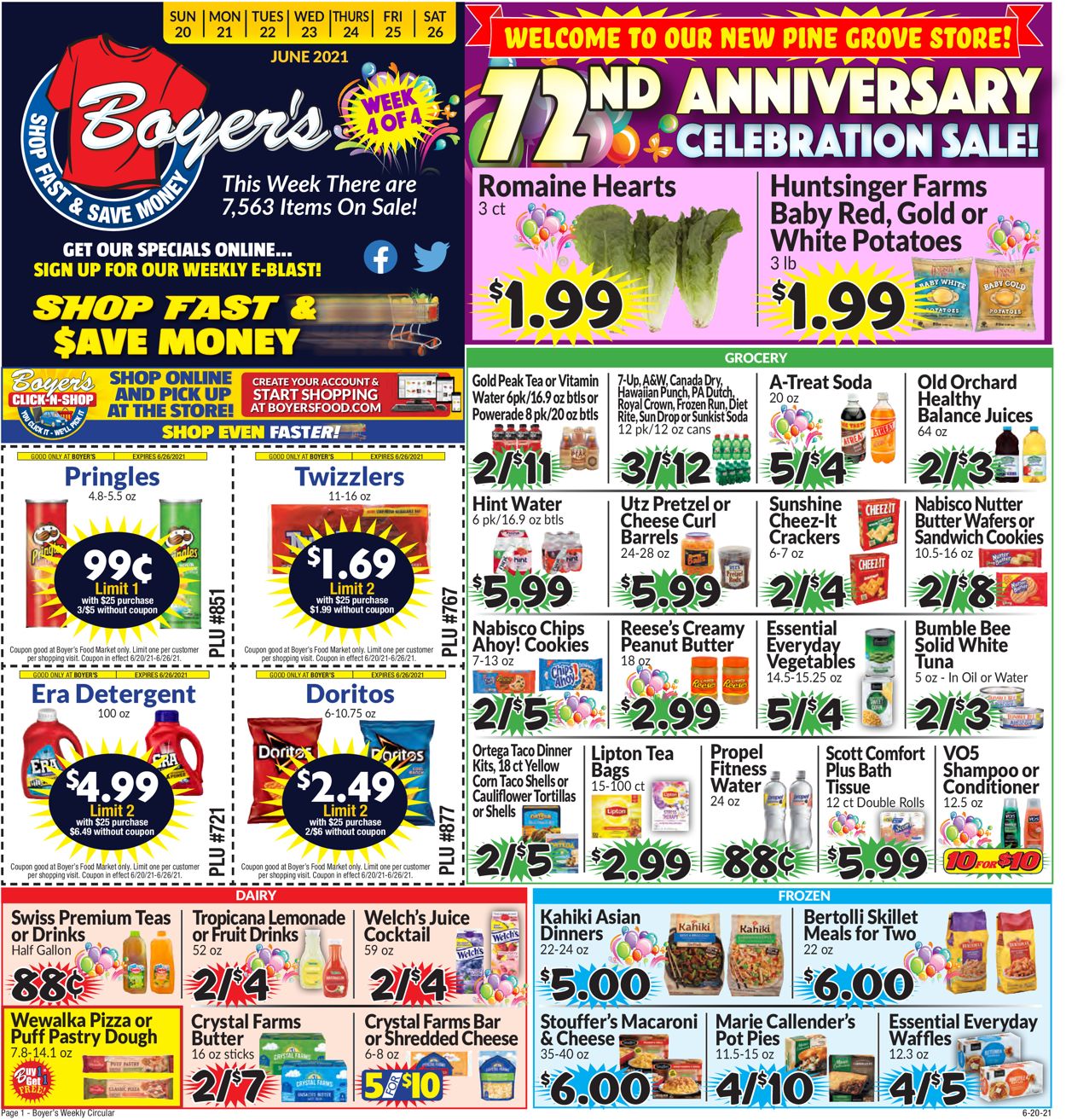 Boyer's Food Markets Weekly Ad Circular - valid 06/20-06/26/2021 (Page 3)