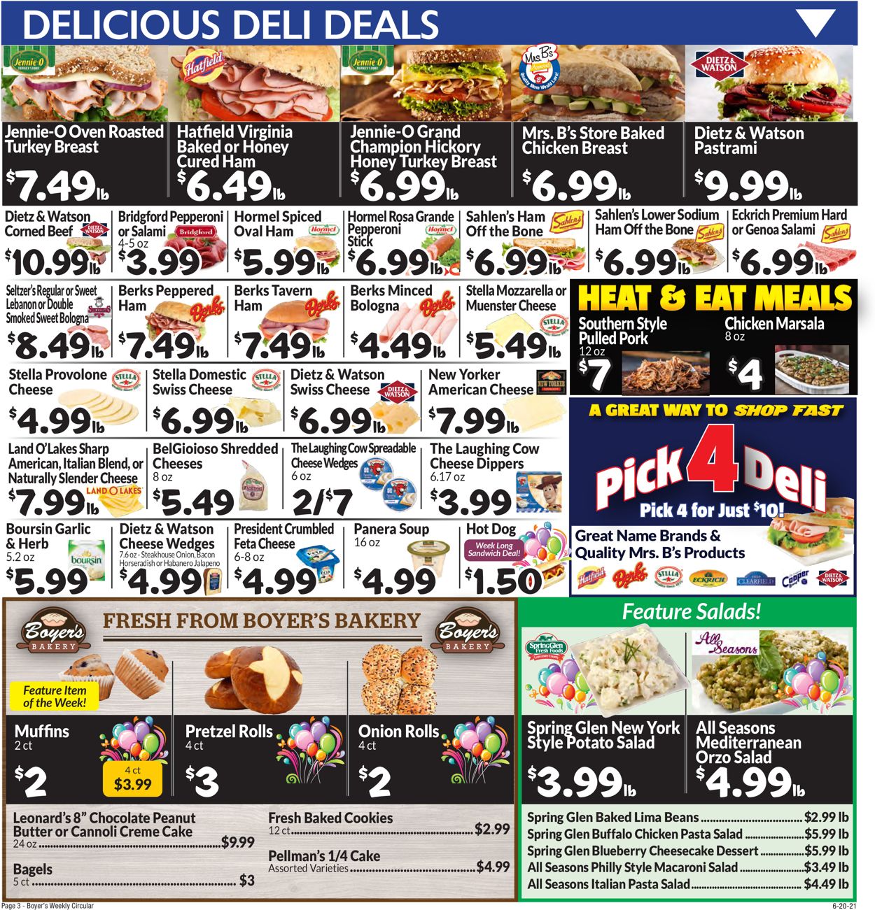 Boyer's Food Markets Weekly Ad Circular - valid 06/20-06/26/2021 (Page 5)