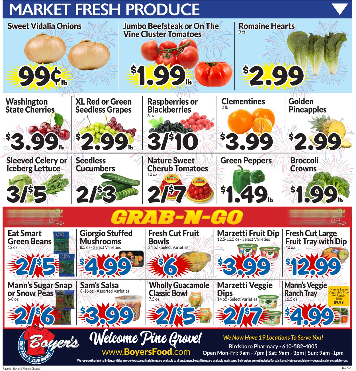 Boyer's Food Markets Weekly Ad Circular - valid 06/27-07/03/2021 (Page 11)