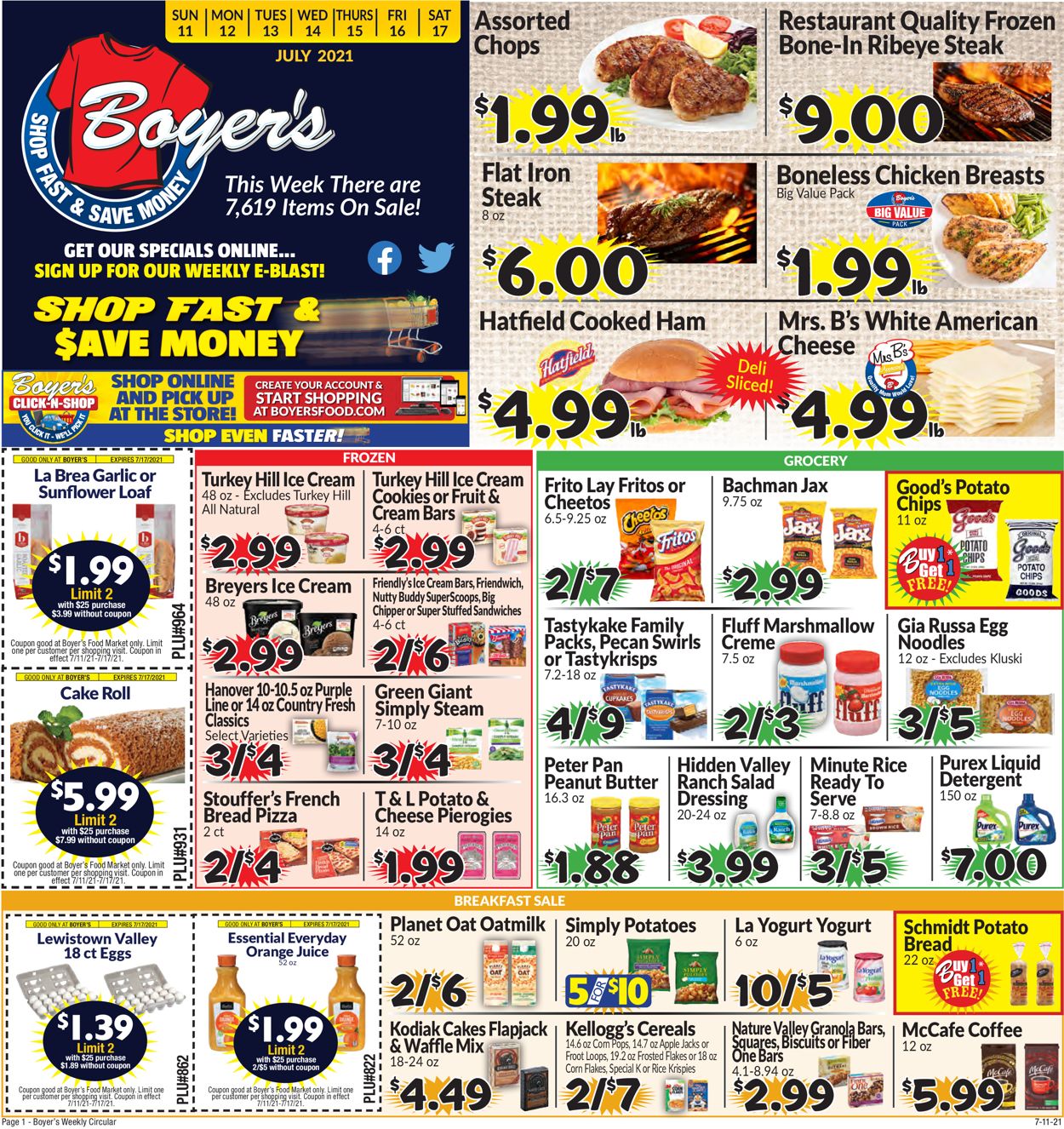 Boyer's Food Markets Weekly Ad Circular - valid 07/11-07/17/2021 (Page 3)