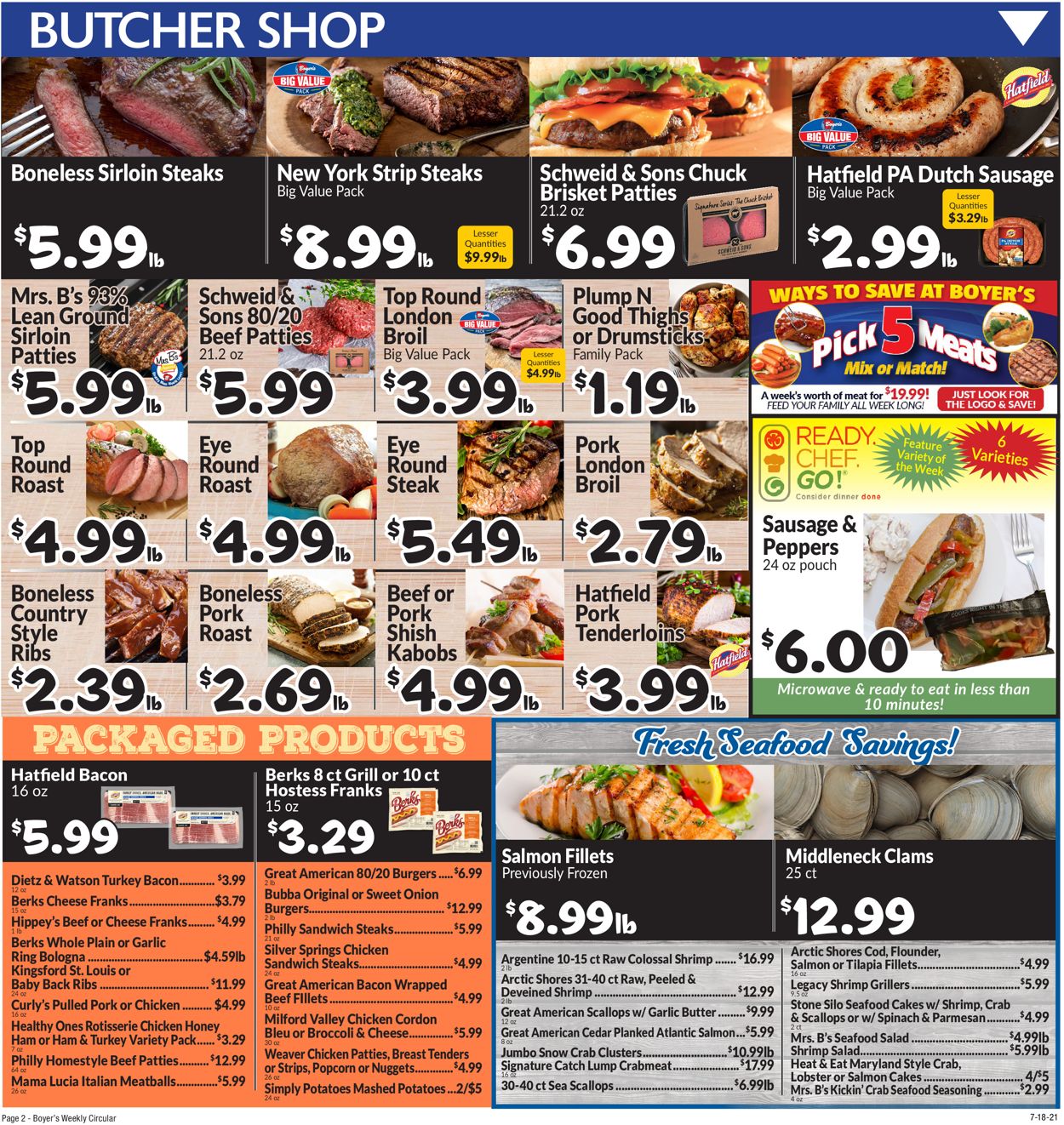 Boyer's Food Markets Weekly Ad Circular - valid 07/18-07/24/2021 (Page 4)