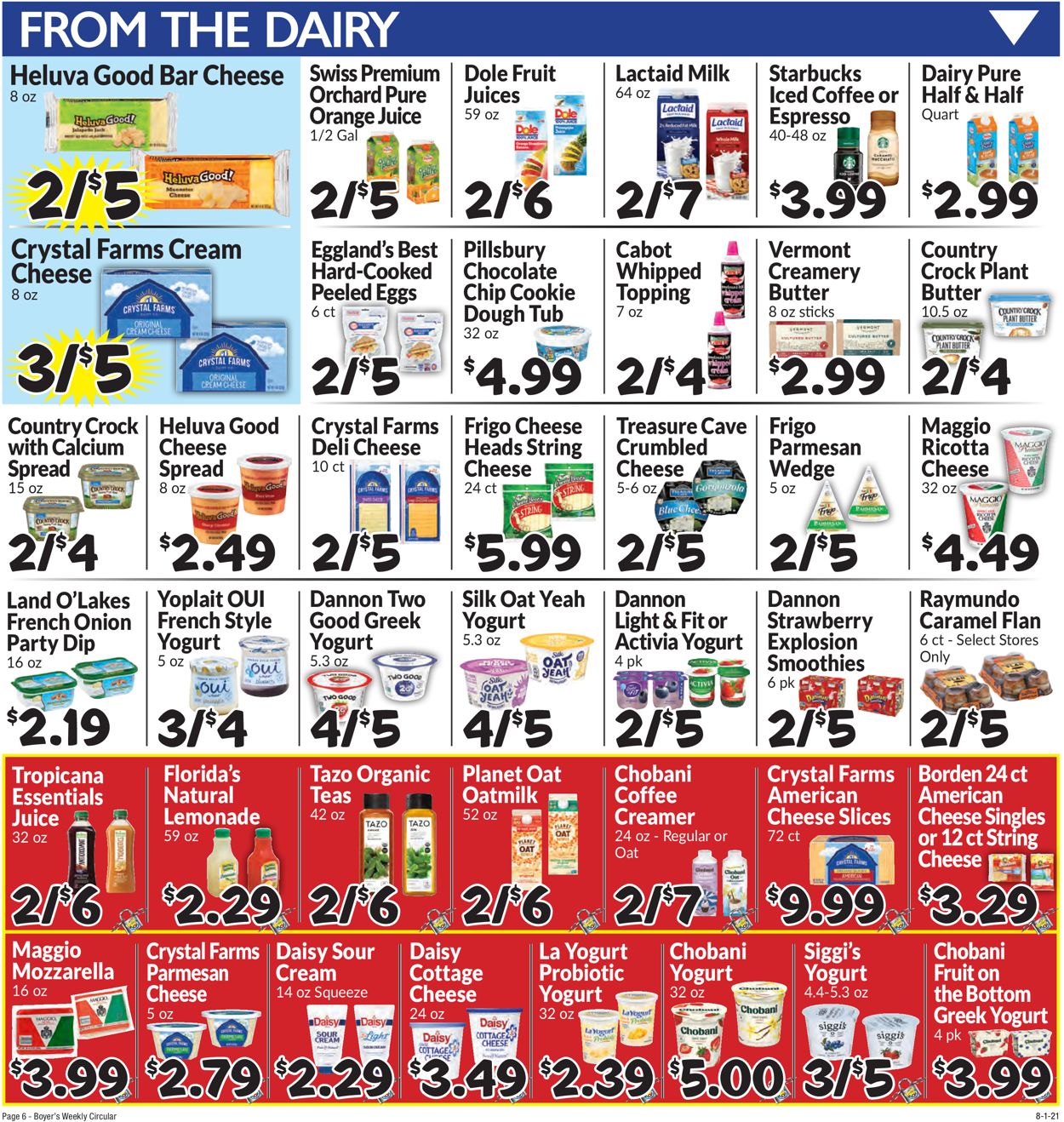 Boyer's Food Markets Weekly Ad Circular - valid 08/01-08/07/2021 (Page 9)