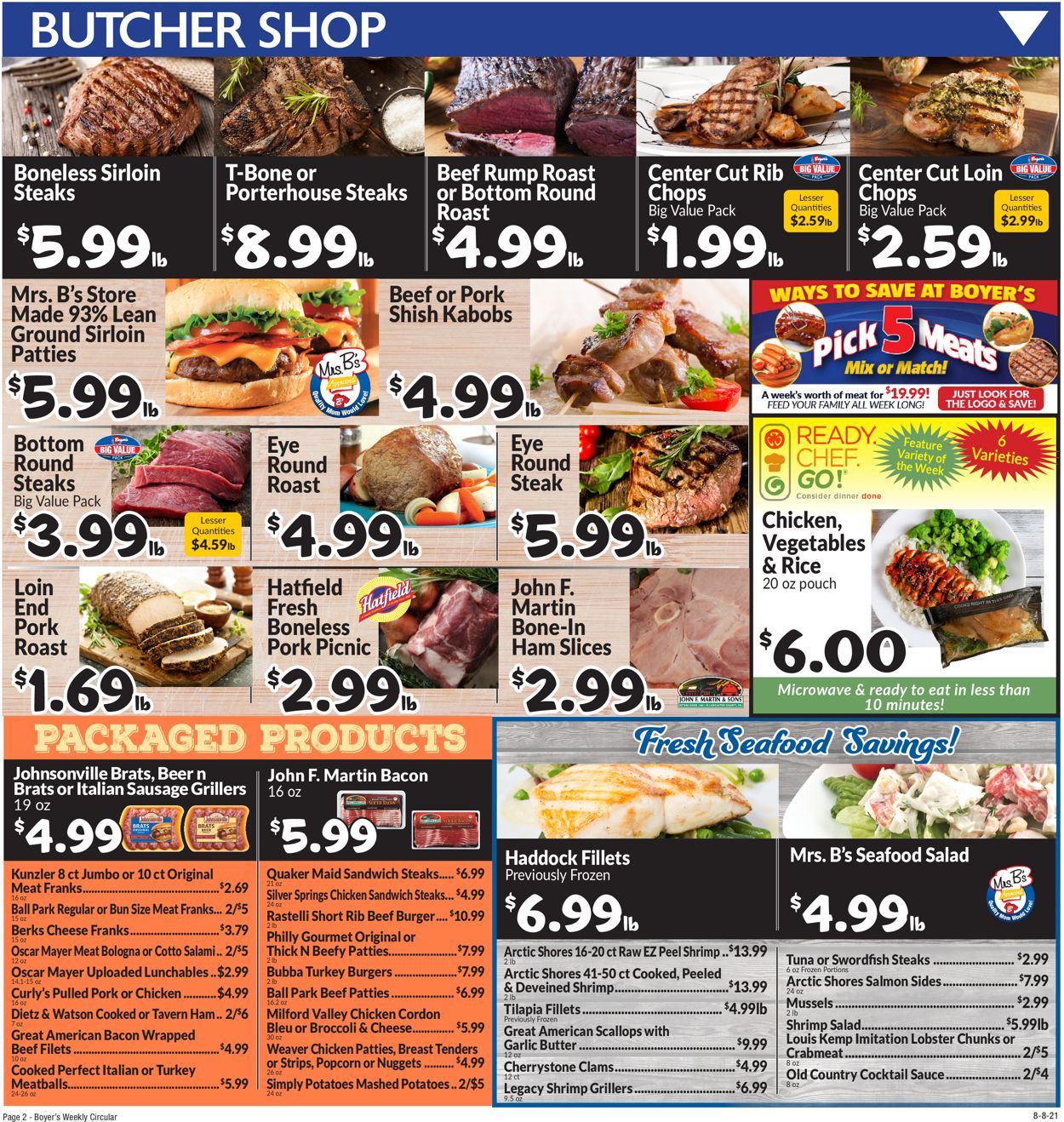 Boyer's Food Markets Weekly Ad Circular - valid 08/08-08/14/2021 (Page 4)