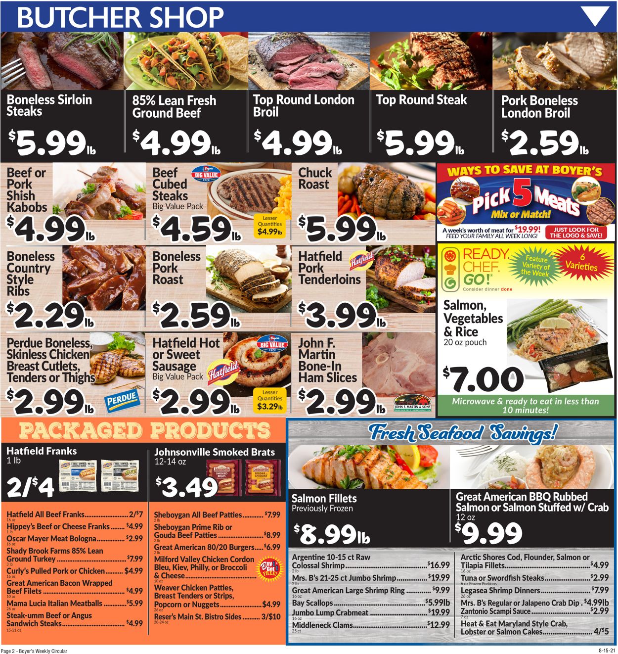 Boyer's Food Markets Weekly Ad Circular - valid 08/15-08/21/2021 (Page 4)