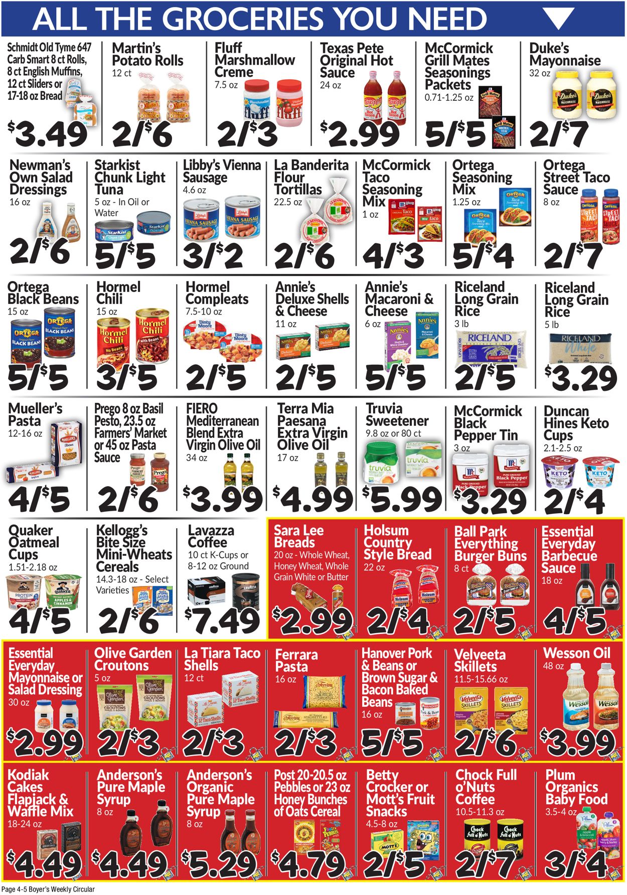 Boyer's Food Markets Weekly Ad Circular - valid 08/15-08/21/2021 (Page 6)