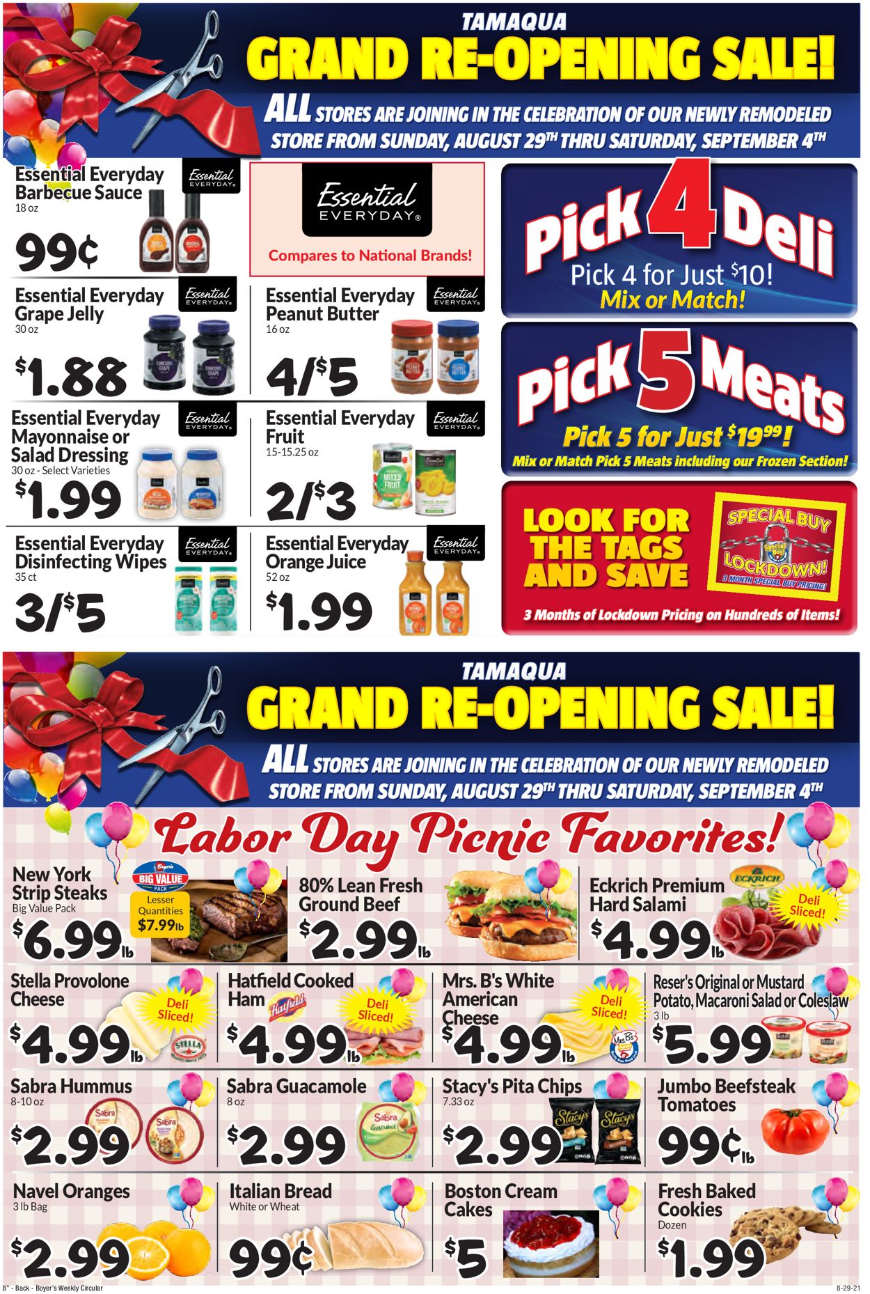 Boyer's Food Markets Weekly Ad Circular - valid 08/29-09/04/2021 (Page 2)