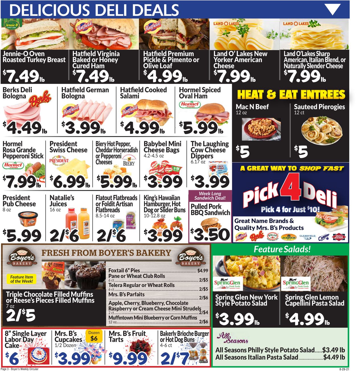 Boyer's Food Markets Weekly Ad Circular - valid 08/29-09/04/2021 (Page 7)
