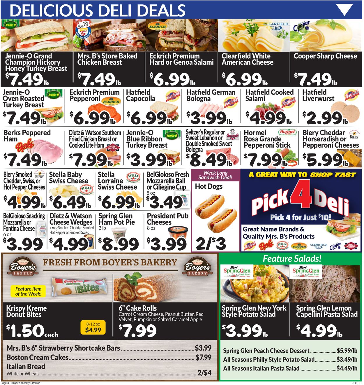 Boyer's Food Markets Weekly Ad Circular - valid 09/19-09/25/2021 (Page 5)