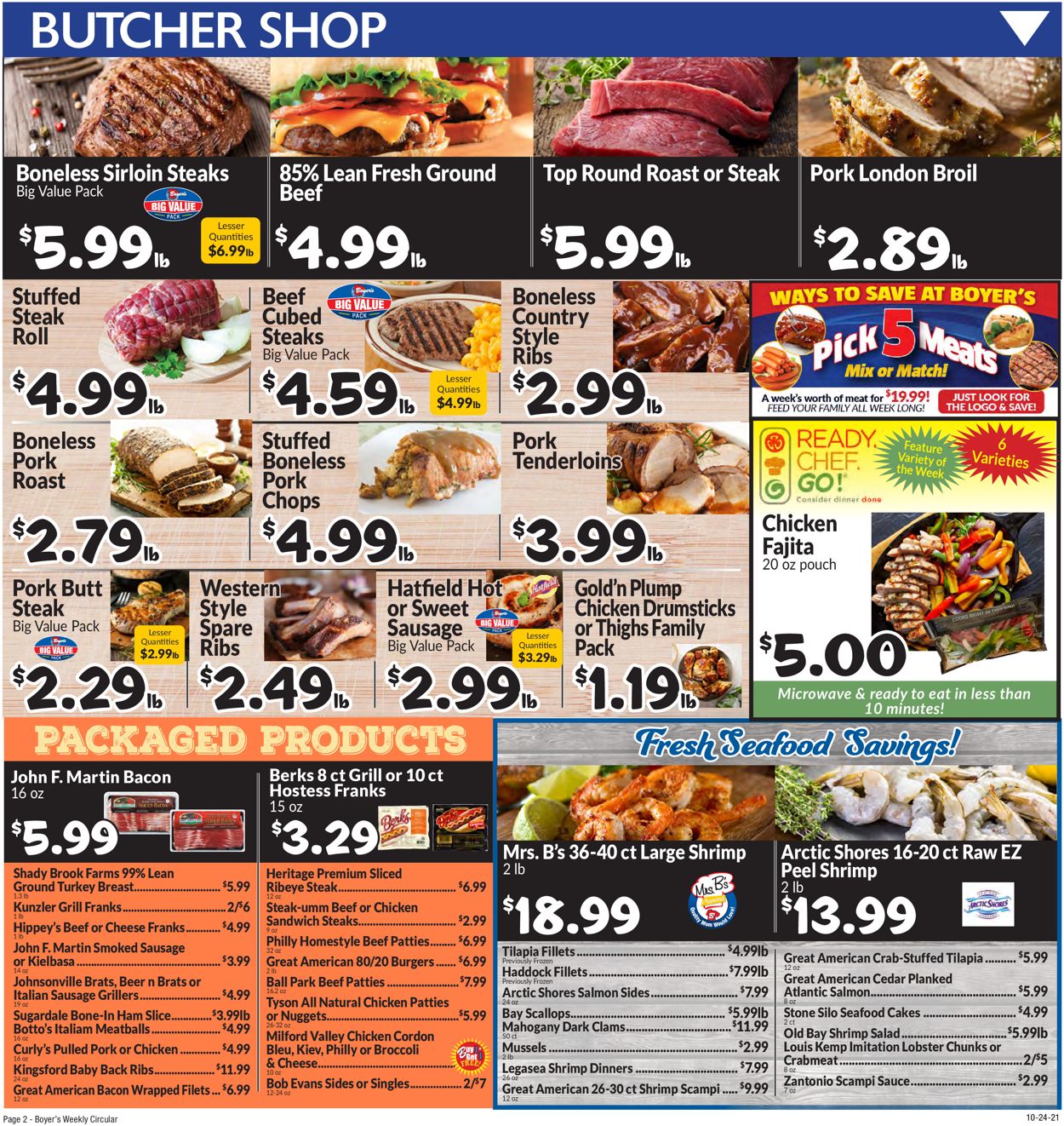 Boyer's Food Markets HALLOWEEN 2021 Weekly Ad Circular - valid 10/24-10/30/2021 (Page 4)