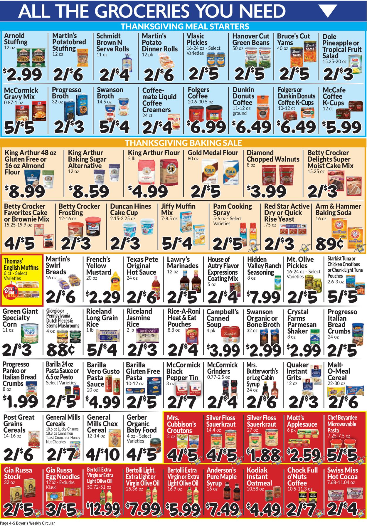 Boyer's Food Markets Weekly Ad Circular - valid 11/14-11/20/2021 (Page 6)