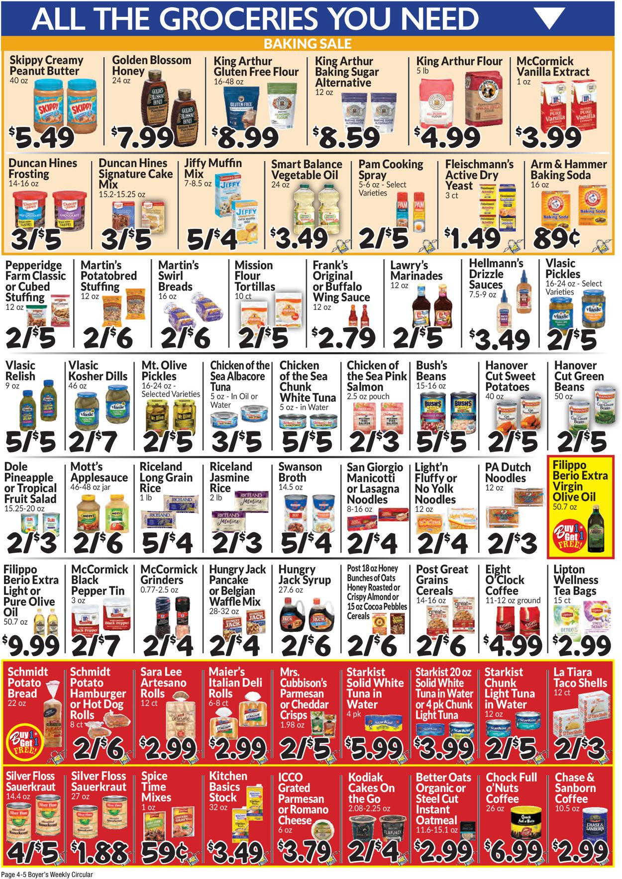 Boyer's Food Markets THANKSGIVING 2021 Weekly Ad Circular - valid 11/21-11/27/2021 (Page 6)