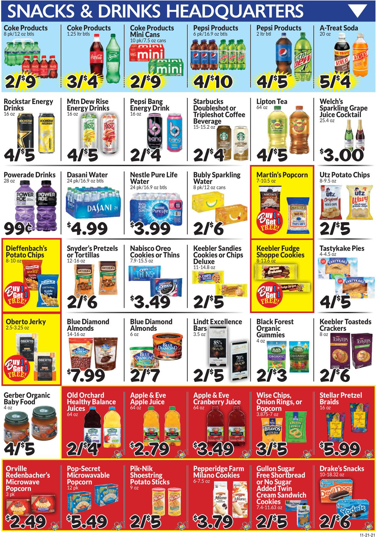 Boyer's Food Markets THANKSGIVING 2021 Weekly Ad Circular - valid 11/21-11/27/2021 (Page 8)