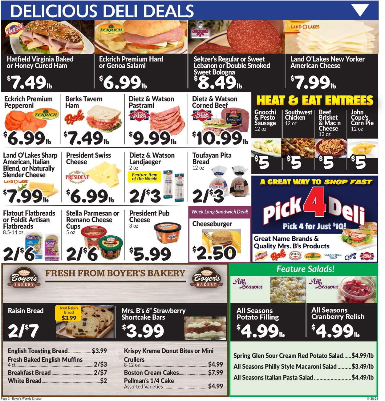 Boyer's Food Markets Weekly Ad Circular - valid 11/28-12/04/2021 (Page 5)