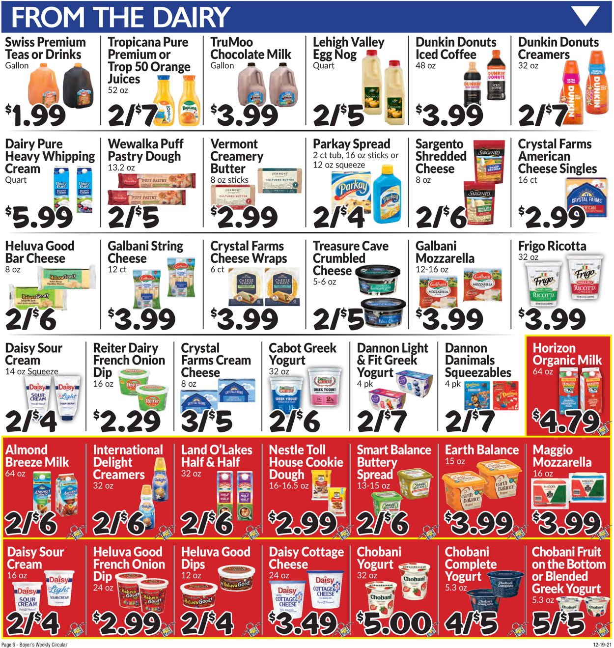 Boyer's Food Markets HOLIDAY 2021 Weekly Ad Circular - valid 12/19-12/25/2021 (Page 11)