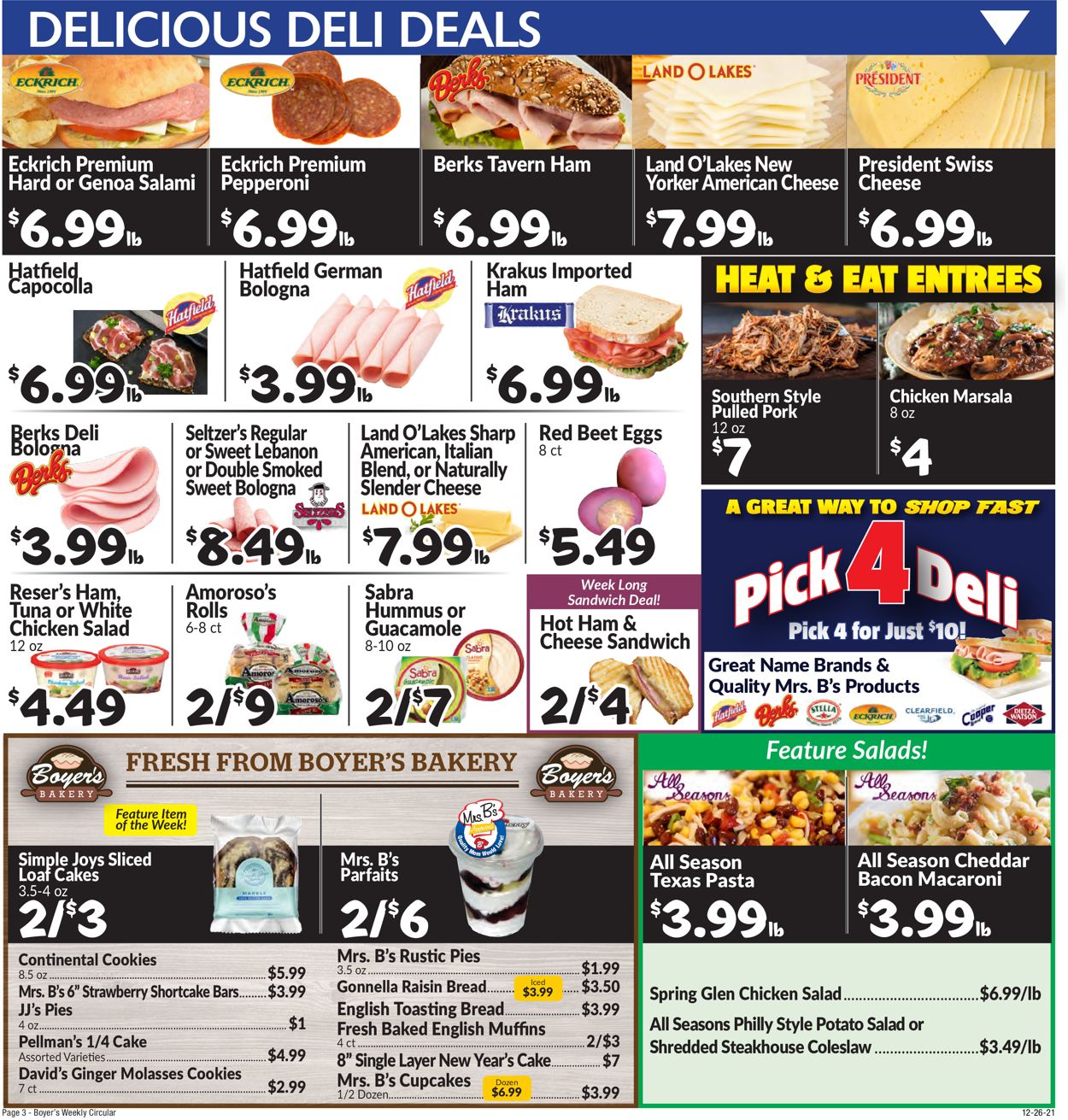 Boyer's Food Markets Weekly Ad Circular - valid 12/26-01/01/2022 (Page 5)
