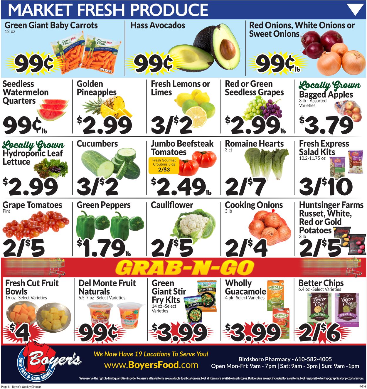 Boyer's Food Markets Weekly Ad Circular - valid 01/02-01/08/2022 (Page 11)