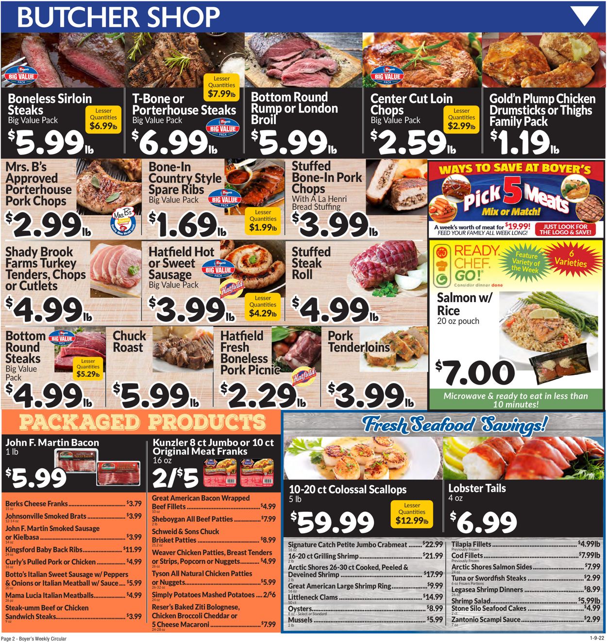 Boyer's Food Markets Weekly Ad Circular - valid 01/09-01/15/2022 (Page 4)