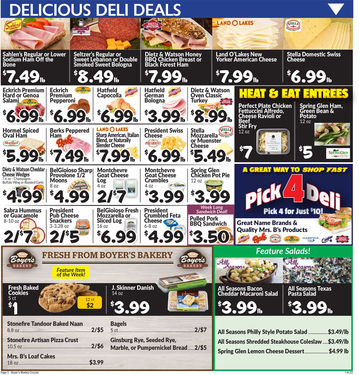 Boyer's Food Markets Weekly Ad Circular - valid 01/09-01/15/2022 (Page 5)