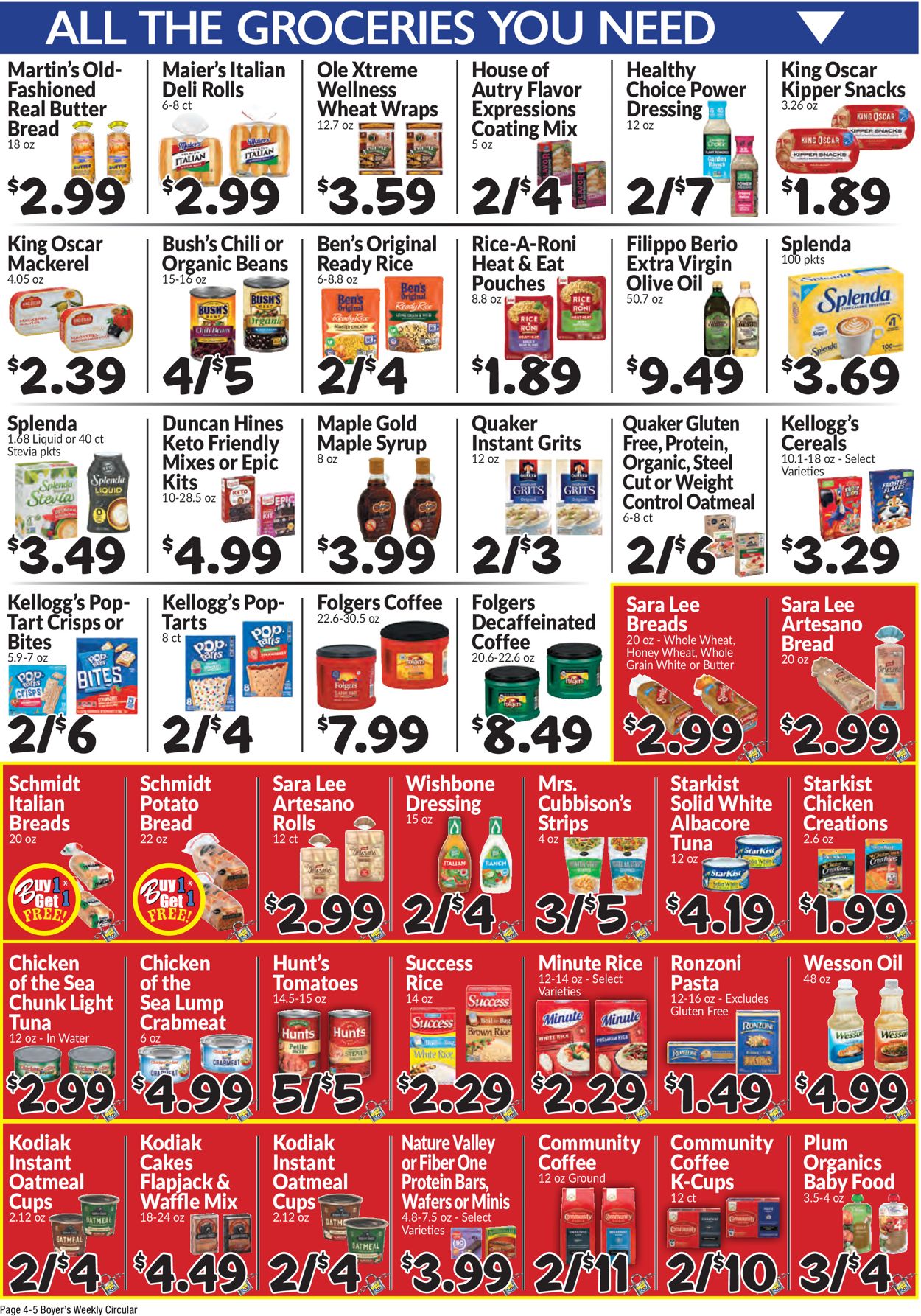 Boyer's Food Markets Weekly Ad Circular - valid 01/09-01/15/2022 (Page 6)