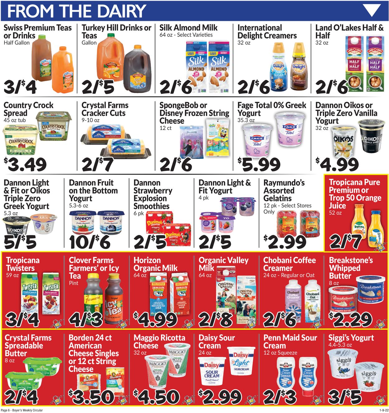 Boyer's Food Markets Weekly Ad Circular - valid 01/09-01/15/2022 (Page 9)