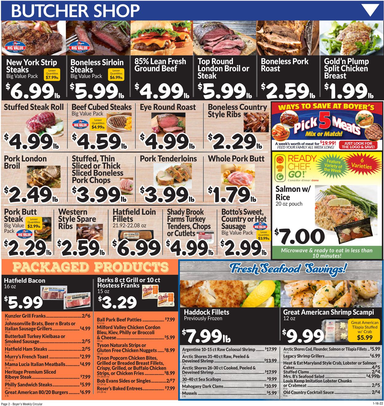Boyer's Food Markets Weekly Ad Circular - valid 01/16-01/22/2022 (Page 4)
