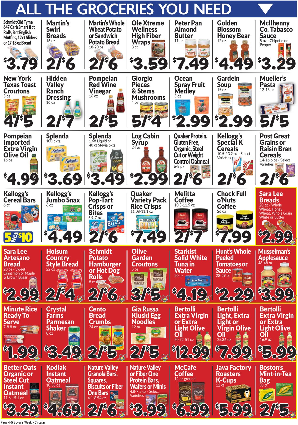 Boyer's Food Markets Weekly Ad Circular - valid 01/16-01/22/2022 (Page 6)