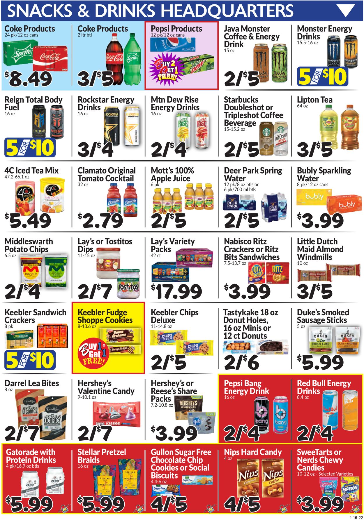 Boyer's Food Markets Weekly Ad Circular - valid 01/16-01/22/2022 (Page 8)