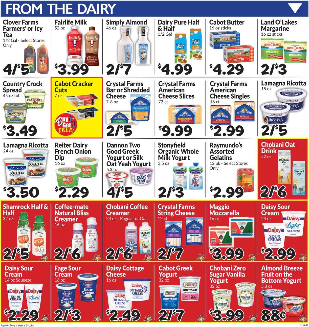 Boyer's Food Markets Weekly Ad Circular - valid 01/16-01/22/2022 (Page 9)