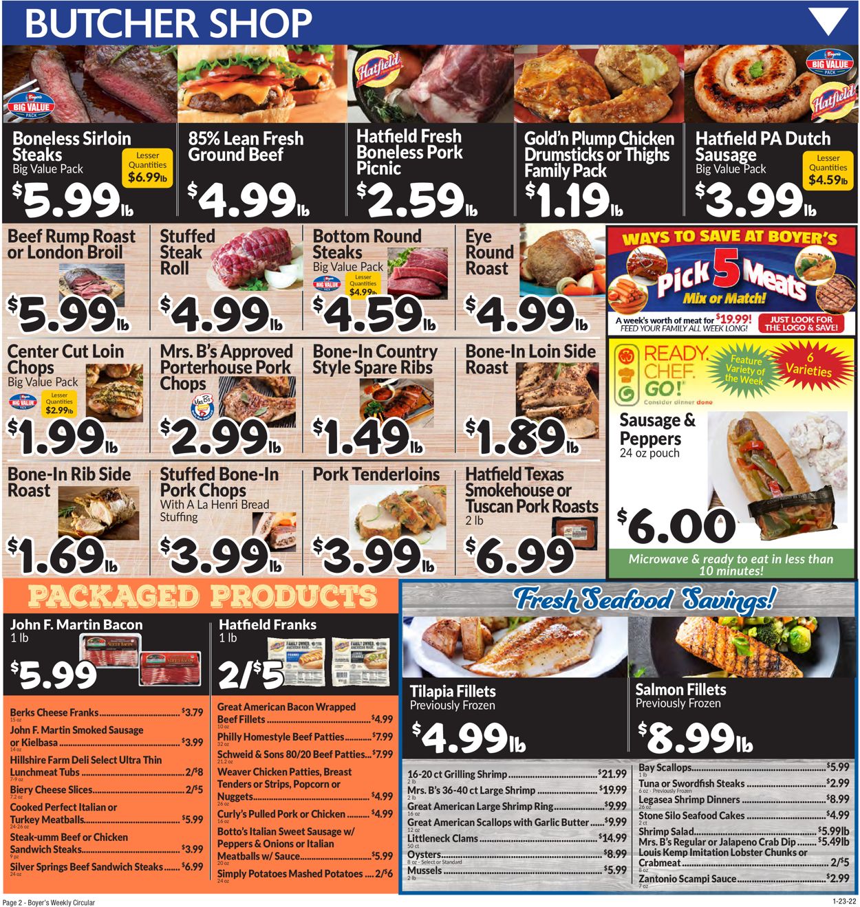 Boyer's Food Markets Weekly Ad Circular - valid 01/23-01/29/2022 (Page 4)