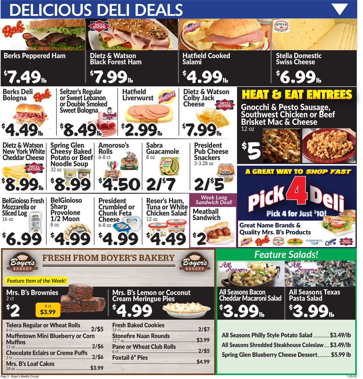 Boyer's Food Markets Weekly Ad Circular - valid 01/23-01/29/2022 (Page 5)