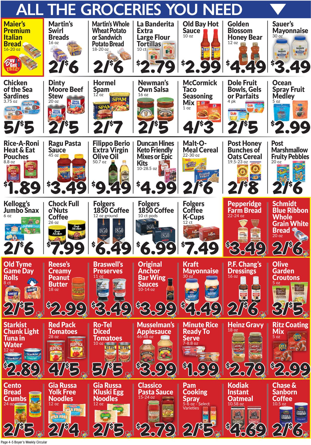 Boyer's Food Markets Weekly Ad Circular - valid 01/23-01/29/2022 (Page 6)