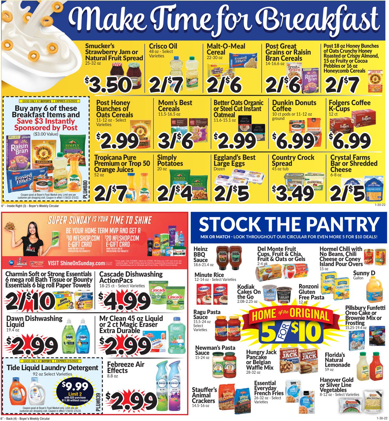 Boyer's Food Markets Weekly Ad Circular - valid 01/30-02/05/2022 (Page 2)