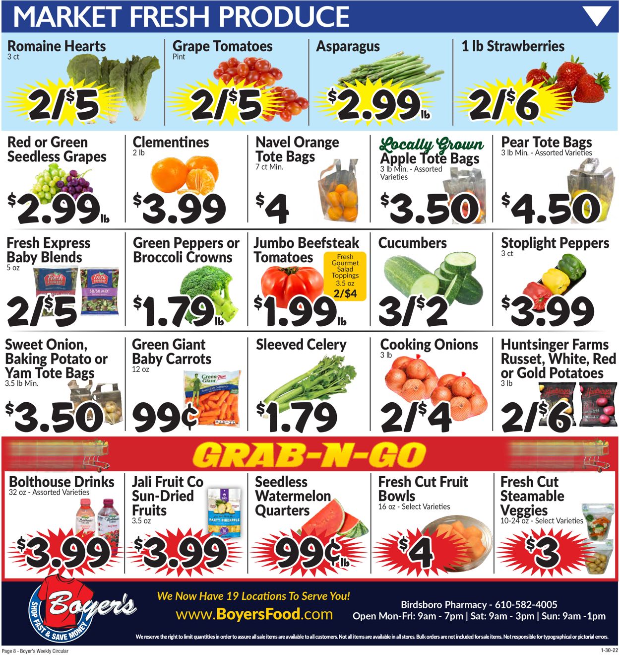 Boyer's Food Markets Weekly Ad Circular - valid 01/30-02/05/2022 (Page 11)