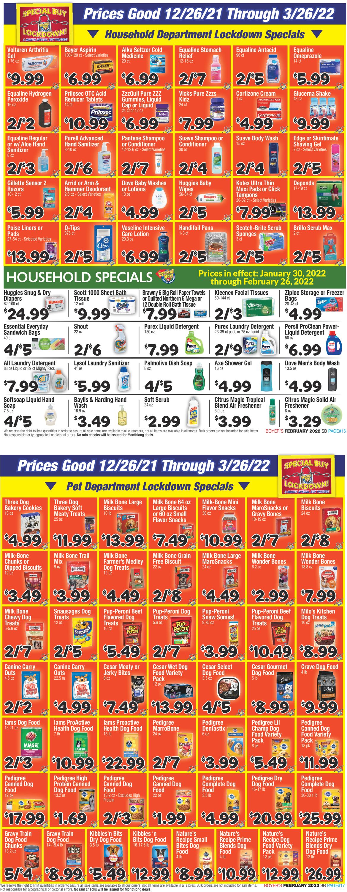 Boyer's Food Markets Weekly Ad Circular - valid 12/26-03/26/2022 (Page 9)