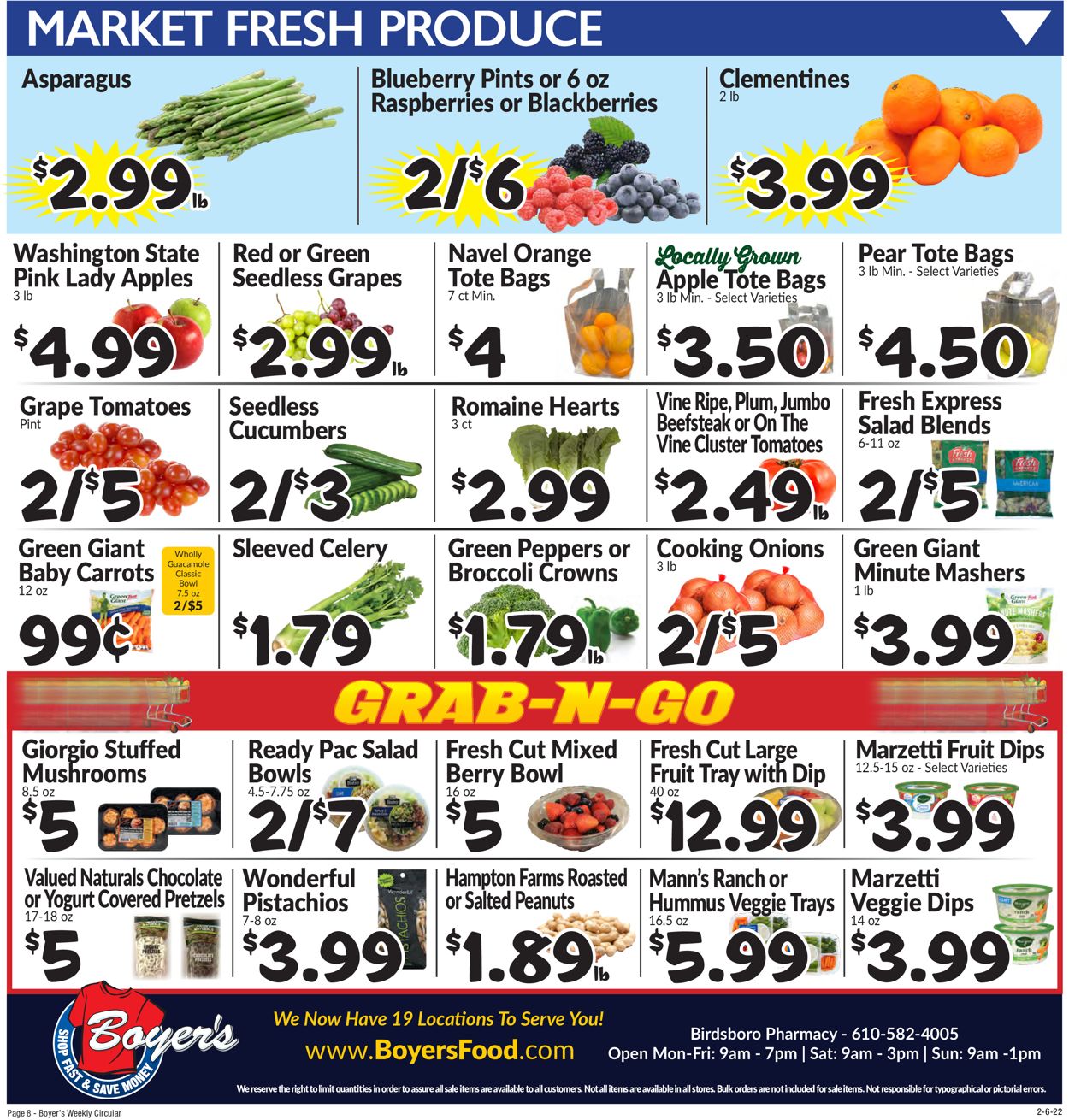 Boyer's Food Markets Weekly Ad Circular - valid 02/06-02/12/2022 (Page 11)