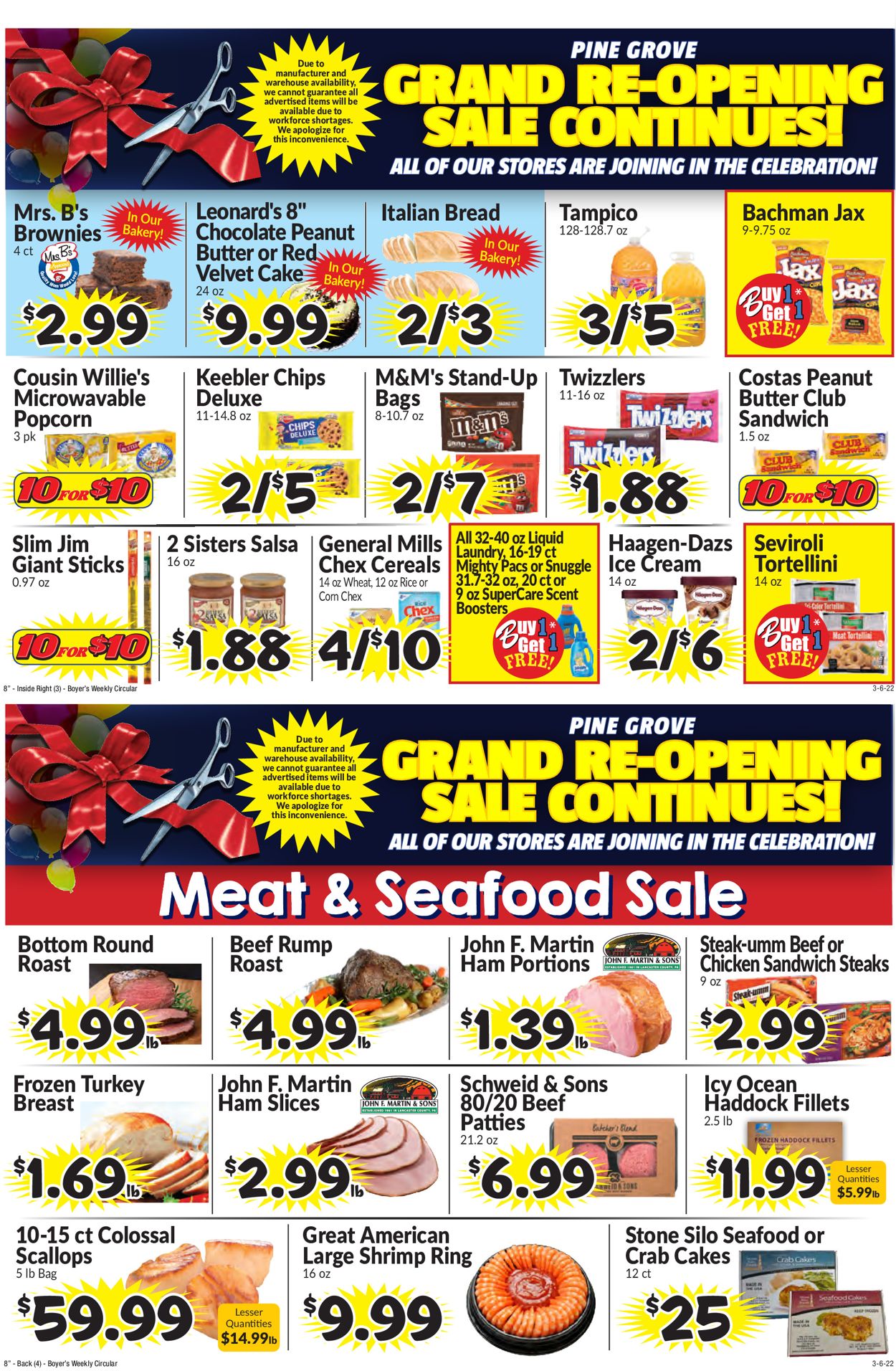 Boyer's Food Markets Weekly Ad Circular - valid 03/06-03/12/2022 (Page 2)