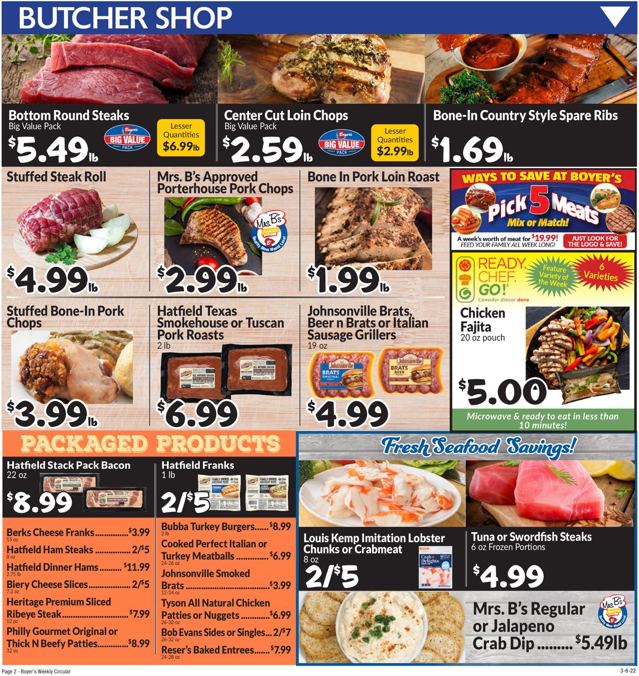 Boyer's Food Markets Weekly Ad Circular - valid 03/06-03/12/2022 (Page 6)