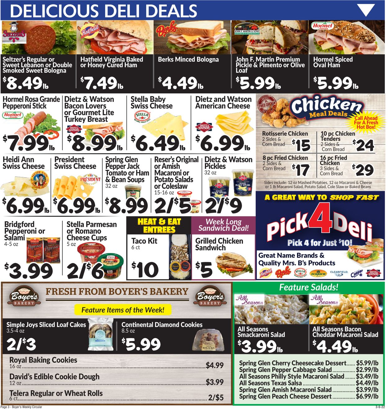 Boyer's Food Markets Weekly Ad Circular - valid 03/06-03/12/2022 (Page 7)