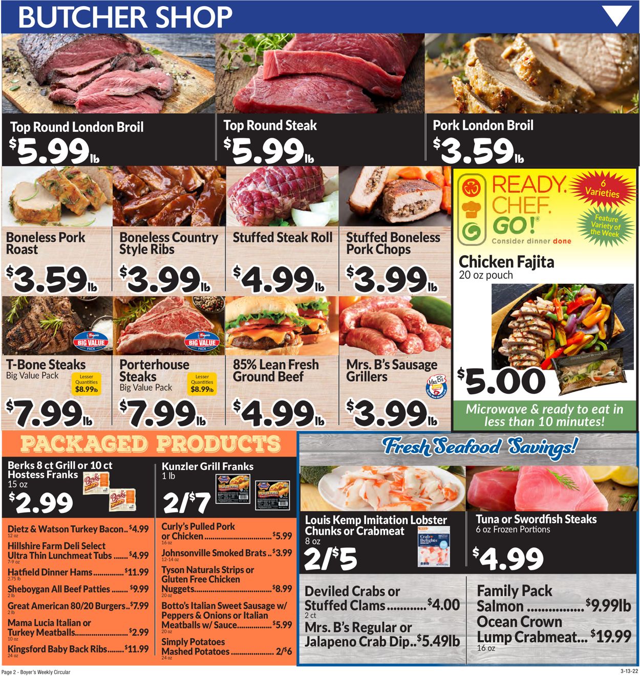 Boyer's Food Markets Weekly Ad Circular - valid 03/13-03/19/2022 (Page 4)