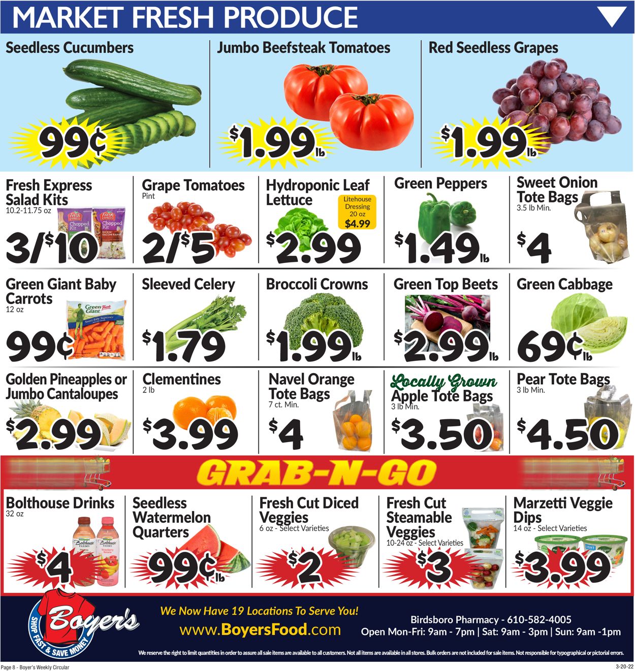 Boyer's Food Markets Weekly Ad Circular - valid 03/20-03/26/2022 (Page 11)
