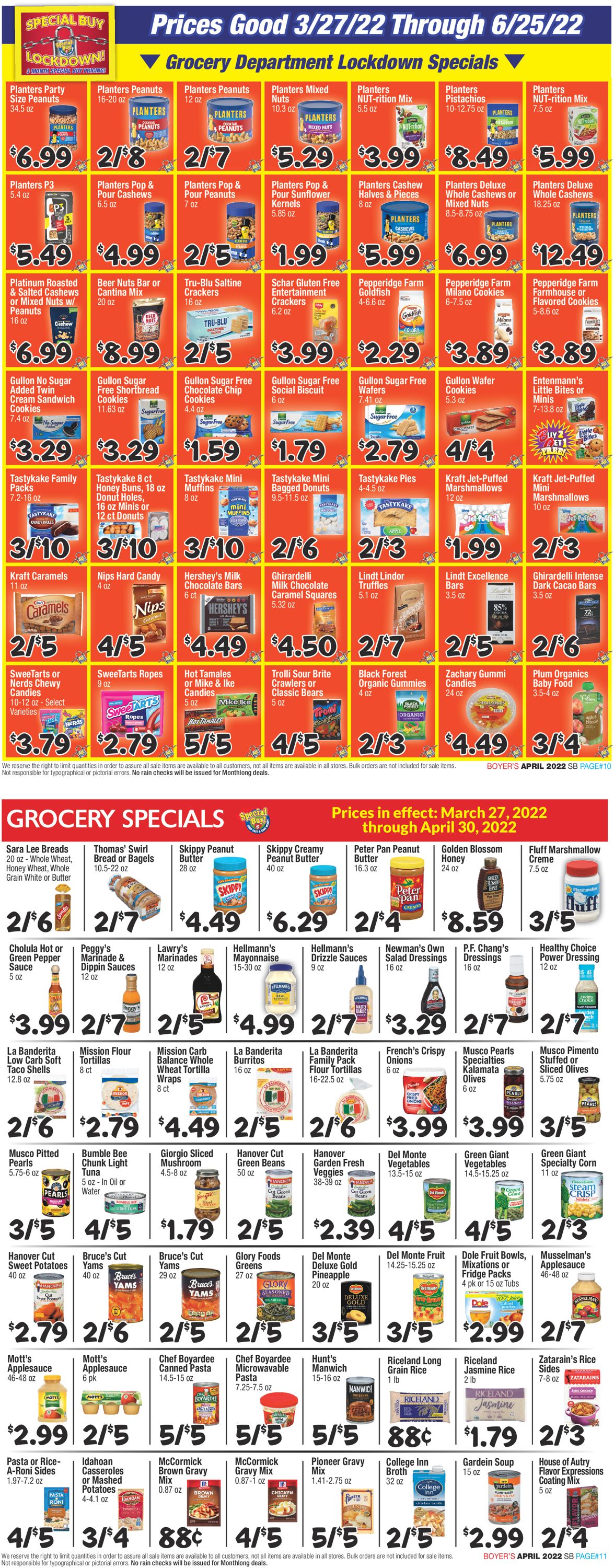 Boyer's Food Markets Weekly Ad Circular - valid 03/27-04/30/2022 (Page 6)