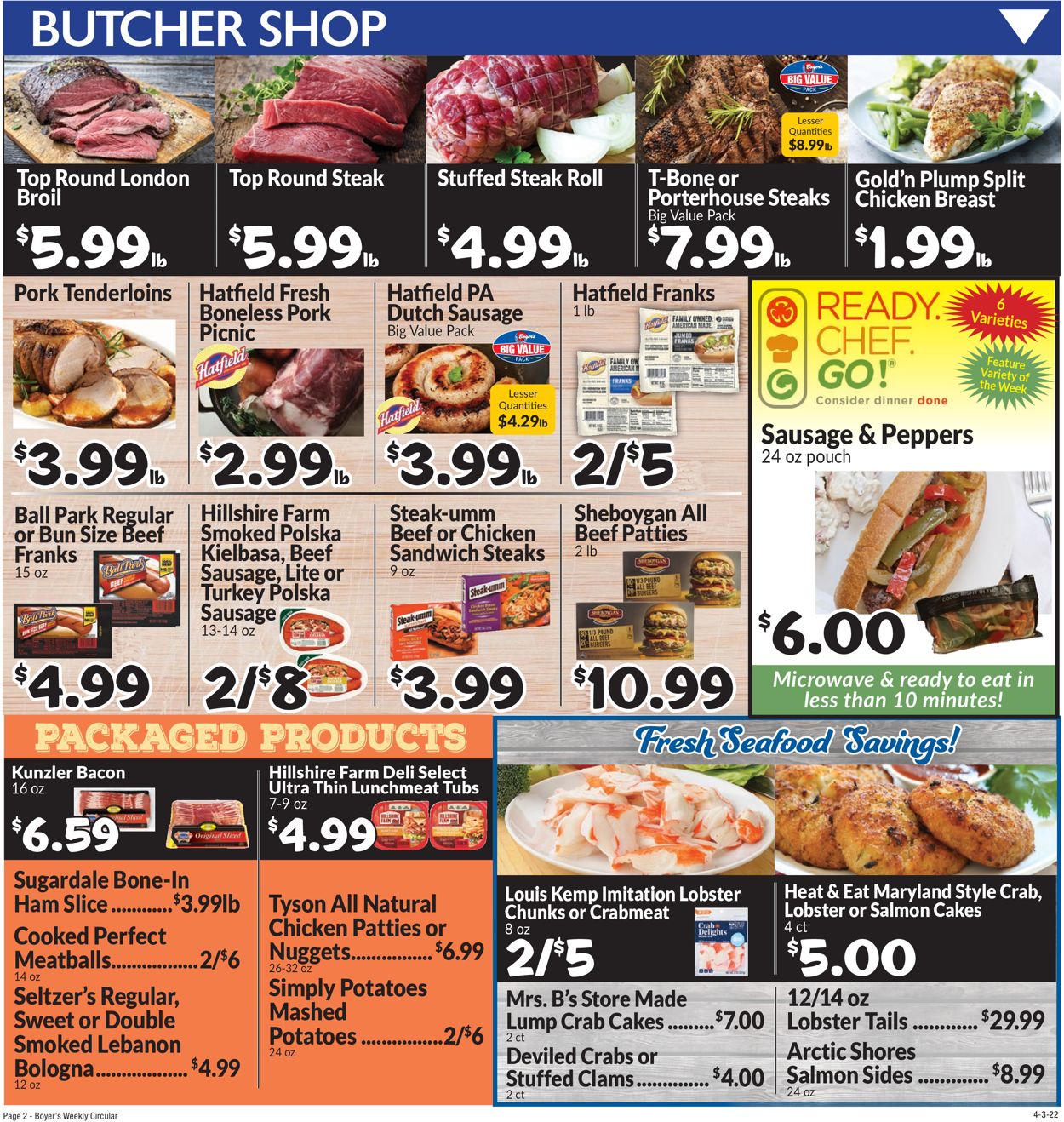 Boyer's Food Markets Weekly Ad Circular - valid 04/03-04/09/2022 (Page 4)